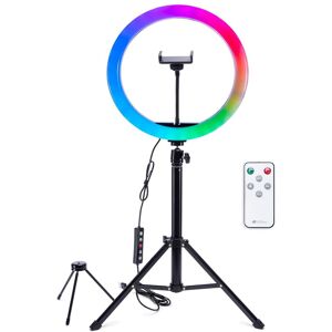 Rio Studio RGB Beauty Ring Light in Black Black Rio Studio RGB Beauty Ring Light in Black Black