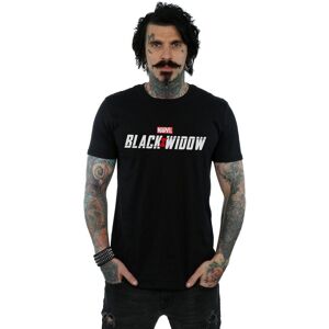 Marvel Black Widow Logo T-Shirt - Fitted, Slim Fit, 165gsm Marvel Black Widow Logo T-Shirt - Fitted, Slim Fit, 165gsm
