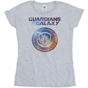 Marvel Women's Guardians Of The Galaxy Stars Fill Logo Cotton T-Shirt in Grey Size: Medium Grey M Marvel Women's Guardians Of The Galaxy Stars Fill Logo Cotton T-Shirt in Grey Size: Medium Grey M