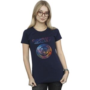Marvel Women's Guardians Of The Galaxy Stars Fill Logo Cotton T-Shirt in Navy Size: Medium Navy M Marvel Women's Guardians Of The Galaxy Stars Fill Logo Cotton T-Shirt in Navy Size: Medium Navy M