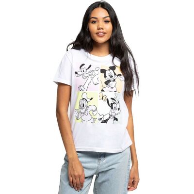 Disney Mickey Mouse and Friends 90'S Graphic Ladies T Shirt - T-shirt Disney Mickey Mouse and Friends 90'S Graphic Ladies T Shirt - T-shirt