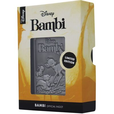 Disney Limited Edition Collectible Bambi Ingot in Metallics Metallics Disney Limited Edition Collectible Bambi Ingot in Metallics Metallics