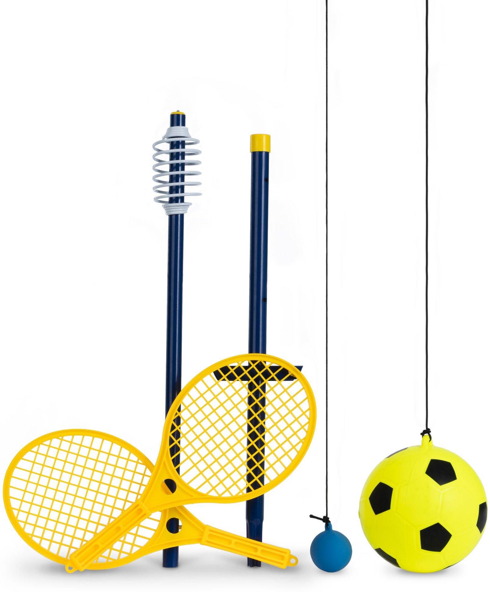 Hillington 2-in-1 Fusion of Swing Football and Tennis Outdoor Garden Game