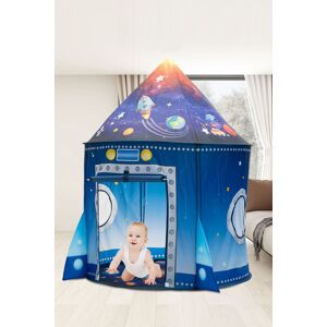 Living and Home Spaces Theme Kids Pop-up Play Tent Playhouse in Blue Blue Living and Home Spaces Theme Kids Pop-up Play Tent Playhouse in Blue Blue
