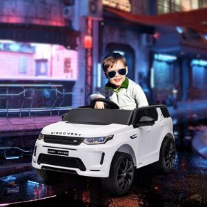 AIYAPLAY Land Rover Discovery Sport Licensed 12V Kids Electric Car w/ Remote in White White AIYAPLAY Land Rover Discovery Sport Licensed 12V Kids Electric Car w/ Remote in White White