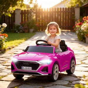 AIYAPLAY Audi Q8 e-tron Sportback Licensed Kids Electric Car w/ Remote in Pink Pink AIYAPLAY Audi Q8 e-tron Sportback Licensed Kids Electric Car w/ Remote in Pink Pink