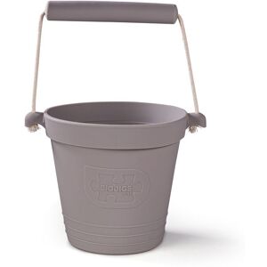 Bigjigs Toys Adventure Collapsible Bucket (Stone Grey) - Silicone Bucket for Sandpit, Holiday Toys for Toddlers, Quality Sand & Water Toys in Grey Grey Bigjigs Toys Adventure Collapsible Bucket (Stone Grey) - Silicone Bucket for Sandpit, Holiday Toys for Toddlers, Quality Sand & Water Toys in Grey Grey