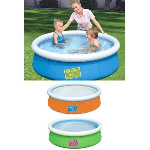 Bestway Kids Pool - 1.52m Inflatable with Repair Patch - Assorted Colors Bestway Kids Pool - 1.52m Inflatable with Repair Patch - Assorted Colors