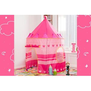 Leaper Childrens' Castle Indoor Tent in Pink Pink Leaper Childrens' Castle Indoor Tent in Pink Pink