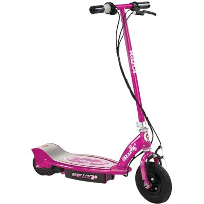 Razor E100 Electric Scooter - Sweet Pea in Pink Size: 1 Pack Pink 1 Pack Razor E100 Electric Scooter - Sweet Pea in Pink Size: 1 Pack Pink 1 Pack