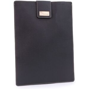 Catwalk Collection Handbags Women's Paige Large Leather Laptop Sleeve Protector in Black Black Large Catwalk Collection Handbags Women's Paige Large Leather Laptop Sleeve Protector in Black Black Large