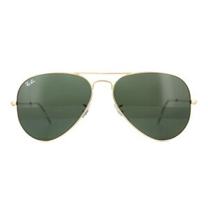 Ray-Ban Aviator Gold Green Sunglasses