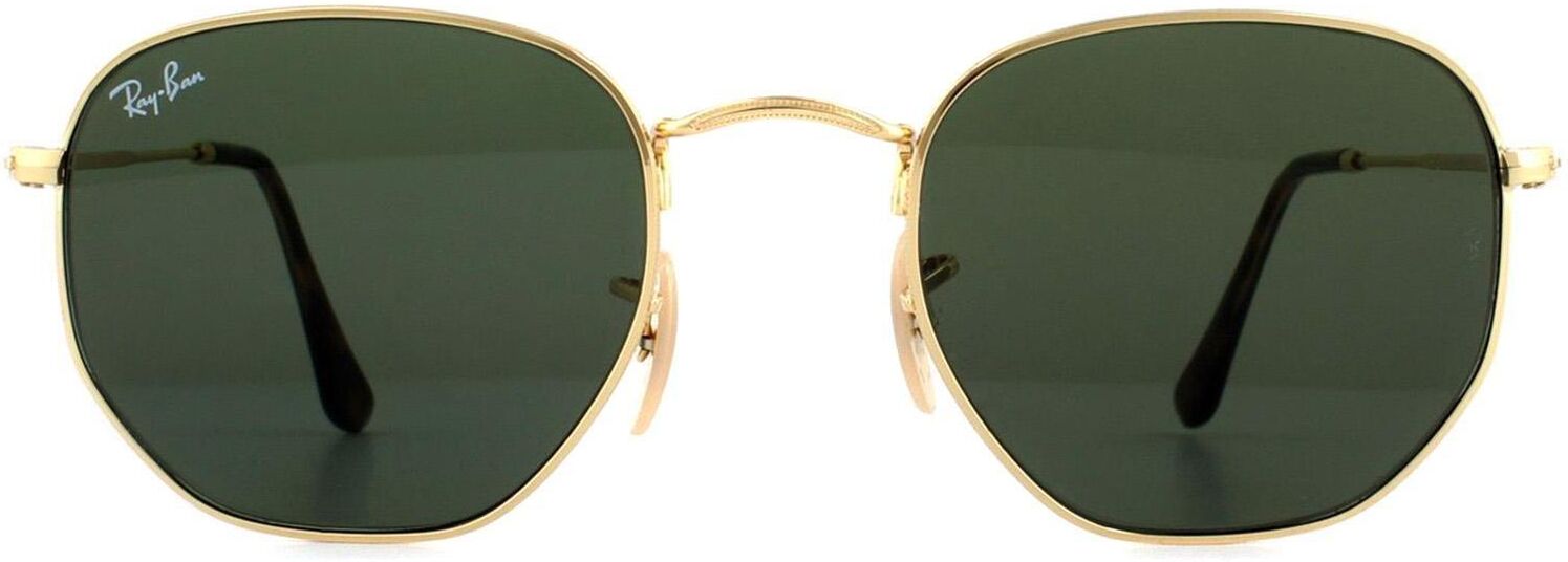 Ray-Ban Square Gold Green G-15 Sunglasses