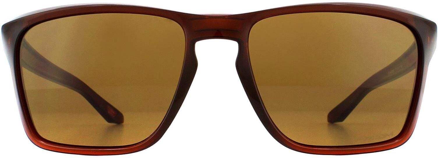 Oakley Rectangle Polished Rootbeer Prizm Bronze Sunglasses