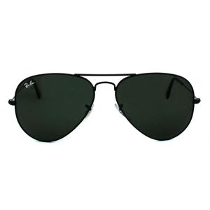 Ray-Ban Aviator Black Green Aviator 3025 Sunglasses