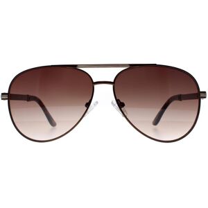 Guess Men's Aviator Brown Brown Gradient GF0173 Brown One Size Guess Men's Aviator Brown Brown Gradient GF0173 Brown One Size