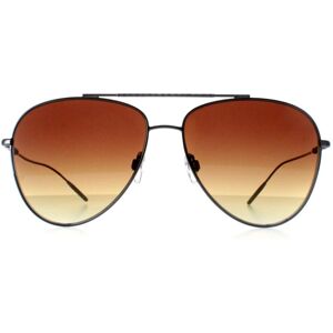 Ted Baker Men's Aviator Gunmetal Brown Gradient TB1625 Sutton in Grey Grey One Size Ted Baker Men's Aviator Gunmetal Brown Gradient TB1625 Sutton in Grey Grey One Size