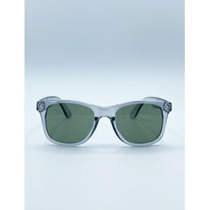 Svnx - Wayfarer - Translucent Grey - Khaki - One Size - Sunglasses Svnx - Wayfarer - Translucent Grey - Khaki - One Size - Sunglasses
