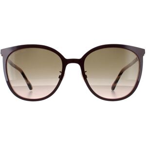Jimmy Choo Women's Cat Eye Gold Copper Brown Gradient ORIA/G/SK Brown One Size Jimmy Choo Women's Cat Eye Gold Copper Brown Gradient ORIA/G/SK Brown One Size
