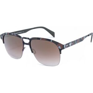 Italia Independent Men's 0502-093-000 Sunglasses in Brown Brown One Size Italia Independent Men's 0502-093-000 Sunglasses in Brown Brown One Size