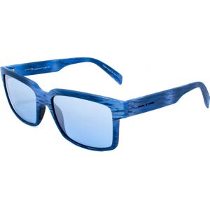 Italia Independent Men's 0910-BHS-020 Sunglasses in Blue Blue One Size Italia Independent Men's 0910-BHS-020 Sunglasses in Blue Blue One Size