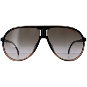 Carrera Men's Aviator Black Brown Shade Brown Gradient Champion 65/N Black One Size Carrera Men's Aviator Black Brown Shade Brown Gradient Champion 65/N Black One Size