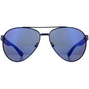Lacoste Men's Aviator Blue Blue Sunglasses Blue One Size Lacoste Men's Aviator Blue Blue Sunglasses Blue One Size