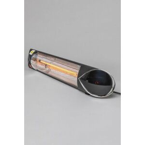 BHS Lighting 2000W Large Wall Rounded Radiant Heater in Black Black BHS Lighting 2000W Large Wall Rounded Radiant Heater in Black Black