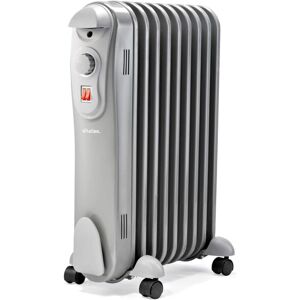 Schallen 2000W 9 Fin Portable Electric Slim Oil Filled Radiator Heater with Adjustable Temperature Thermostat- Grey in Dark Grey Dark Grey Schallen 2000W 9 Fin Portable Electric Slim Oil Filled Radiator Heater with Adjustable Temperature Thermostat- Grey in Dark Grey Dark Grey