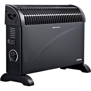 Schallen Black 2000W Electric Adjustable Thermostat Convector Radiator Heater Black Schallen Black 2000W Electric Adjustable Thermostat Convector Radiator Heater Black