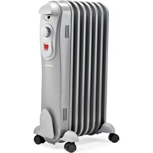 Schallen 1500W 7 Fin Portable Electric Slim Oil Filled Radiator Heater w/ Adjustable Temperature Thermostat, 3 Heat Settings & Safety Cut Off- 1.5Kw Grey Schallen 1500W 7 Fin Portable Electric Slim Oil Filled Radiator Heater w/ Adjustable Temperature Thermostat, 3 Heat Settings & Safety Cut Off- 1.5Kw Grey