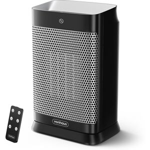 VonHaus 1500W Space Heater in Black Black VonHaus 1500W Space Heater in Black Black