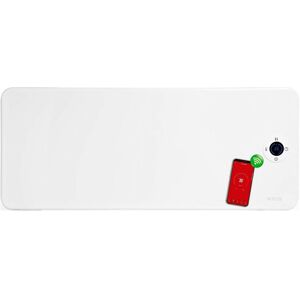 MYLEK Smart Electric Panel Heater Radiator with Timer & Thermostat 2kW in White White MYLEK Smart Electric Panel Heater Radiator with Timer & Thermostat 2kW in White White