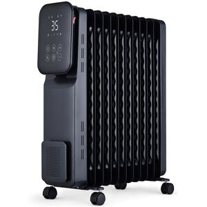 MYLEK Electric Oil Filled Radiator Wi-Fi Smart App Enabled 2.5kW in Black Black MYLEK Electric Oil Filled Radiator Wi-Fi Smart App Enabled 2.5kW in Black Black