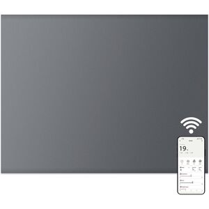MYLEK Electric Panel Heater WIFI App Controlled Slimline 500W in Charcoal Charcoal MYLEK Electric Panel Heater WIFI App Controlled Slimline 500W in Charcoal Charcoal