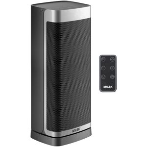 MYLEK Electric PTC Ceramic Heater Timer Freestanding Oscillation 2000W in Black Black MYLEK Electric PTC Ceramic Heater Timer Freestanding Oscillation 2000W in Black Black