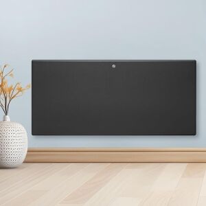 Purus 1800W Electric Panel Heater Radiator Grey Wall Mounted & Freestanding Thermostat Control & Setback Timer Lot 20 in White White Purus 1800W Electric Panel Heater Radiator Grey Wall Mounted & Freestanding Thermostat Control & Setback Timer Lot 20 in White White