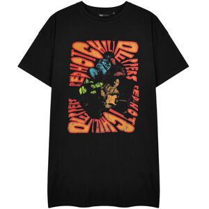 Red Hot Chili Peppers Women's Short Sleeved T-Shirt Dress (Adult Black) in Black Size: 2XL Black 2XL Red Hot Chili Peppers Women's Short Sleeved T-Shirt Dress (Adult Black) in Black Size: 2XL Black 2XL