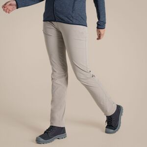 Craghoppers Women's Nosilife Anti-Insect Pro Lightweight Walking Trousers in Light Beige Size: 16 Light Beige 16 Craghoppers Women's Nosilife Anti-Insect Pro Lightweight Walking Trousers in Light Beige Size: 16 Light Beige 16