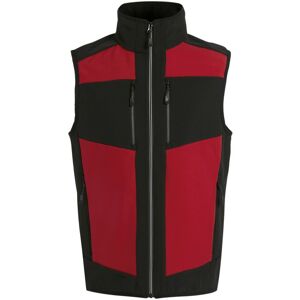 Regatta Professional Men's Colour Block Softshell Body Warmer in Red Size: 2XL Red 2XL Regatta Professional Men's Colour Block Softshell Body Warmer in Red Size: 2XL Red 2XL