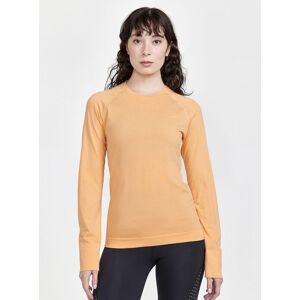 CRAFT Women's Core Dry Active Comfort Long Sleeve in Orange Size: Large Orange L CRAFT Women's Core Dry Active Comfort Long Sleeve in Orange Size: Large Orange L