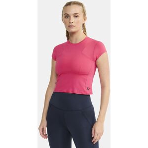CRAFT Women's Adv Tone Crop Top in Pink Size: XL Pink XL CRAFT Women's Adv Tone Crop Top in Pink Size: XL Pink XL