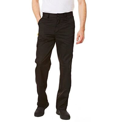 Iron Mountain Men's Classic Knee Pad Pockets Cargo Trousers in Black Size: 40L Black 40L Iron Mountain Men's Classic Knee Pad Pockets Cargo Trousers in Black Size: 40L Black 40L