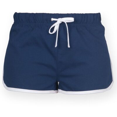 Skinni Fit Womens Retro Training Shorts - Sports Shorts Skinni Fit Womens Retro Training Shorts - Sports Shorts