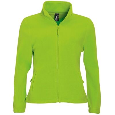 SOL'S North Lime Full Zip Fleece Jacket - Women SOL'S North Lime Full Zip Fleece Jacket - Women