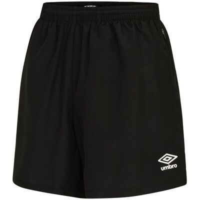 Umbro Womens XL Black Club Essential Shorts - Shorts Umbro Womens XL Black Club Essential Shorts - Shorts