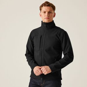 Regatta Men's 'Octagon' Waterproof Softshell Jacket in Jet Black Size: 3XL Jet Black 3XL Regatta Men's 'Octagon' Waterproof Softshell Jacket in Jet Black Size: 3XL Jet Black 3XL