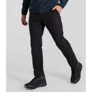 Craghoppers Men's Brisk Practical Lightweight Walking Water Repellant Trouser in Black Size: 34R Black 34R Craghoppers Men's Brisk Practical Lightweight Walking Water Repellant Trouser in Black Size: 34R Black 34R