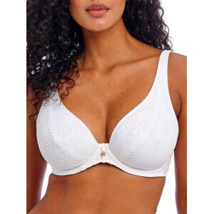 Freya Women's Nomad Nights High Apex Bikini Top in White Size: 32F White 32F Freya Women's Nomad Nights High Apex Bikini Top in White Size: 32F White 32F
