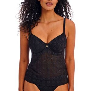 Freya Women's Nomad Nights Tankini Top in Black Size: 30H Black 30H Freya Women's Nomad Nights Tankini Top in Black Size: 30H Black 30H